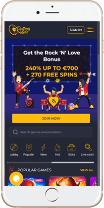 100% Secure Gaming at the Rolling Slots Mobile Casino