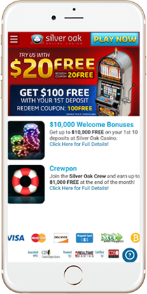 Silver Oak Casino 100 No Deposit 2019 Silver Oak Casino 100 No Deposit 2019