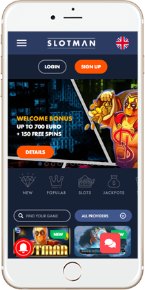 Slotman Casino on Mobile