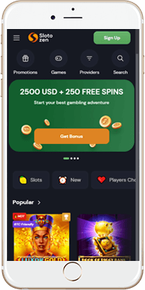 Brilliant Gaming at the Slotozen Mobile Casino