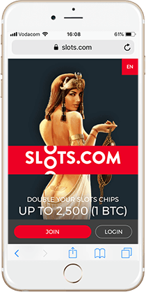 Slots.com Mobile Lobby