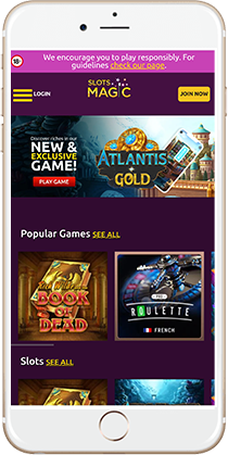 Brilliant Gaming at the Slots Magic Mobile Casino