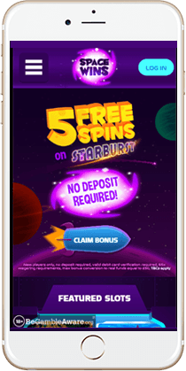 Brilliant Gaming at Space Wins Mobile Casino