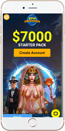 Brilliant Gaming at the Spin Dimension Mobile Casino