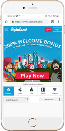Spinland 50 Free Spins No Deposit Spinland 50 Free Spins No Deposit