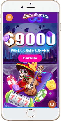 100% Secure Gaming at the Mobile Version of SpinoVerse Casino