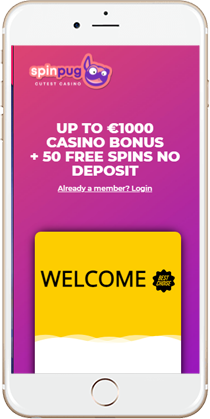 Spin Pug Casino on Mobile
