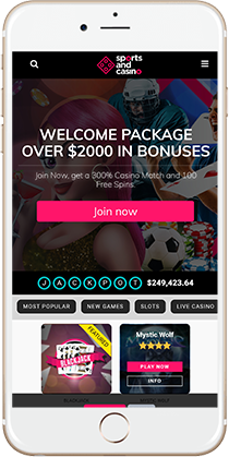 Sports and Casino on Mobile