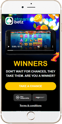 100% Secure Gaming at the Mobile Version of StreamBetz Casino