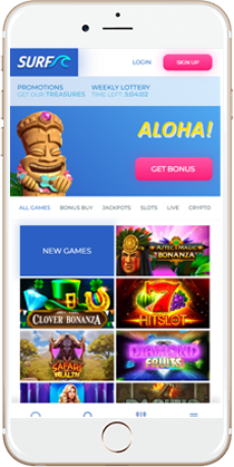 Surf Casino is 100% Mobile-Friendly