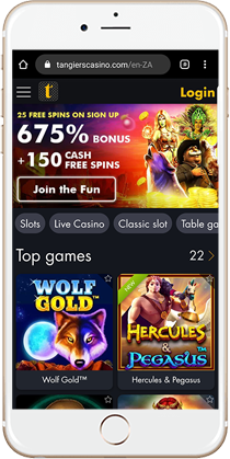 Tangiers Casino on Mobile