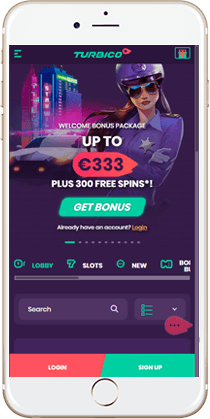 Brilliant Gaming at the Turbico Mobile Casino