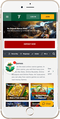 100% Secure Gaming at the Mobile Version of Tusk Casino