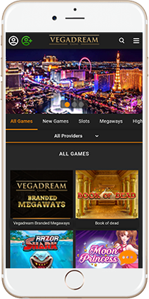 Brilliant Gaming at the Vegadream Mobile Casino