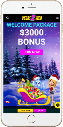 Vegas2Web Mobile Casino Lobby