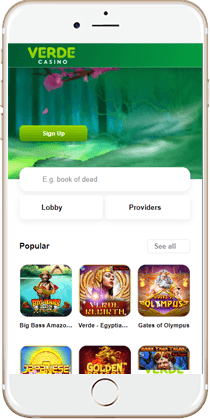 Brilliant Gaming at the Verde Mobile Casino