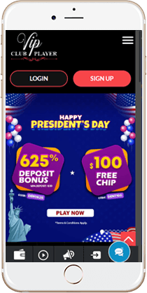 Brilliant Gaming at the VIP Club Player Mobile Casino
