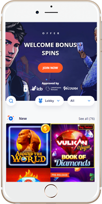 Vulkan Vegas Casino on Mobile