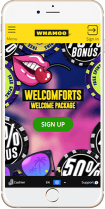 Brilliant Gaming at the Whamoo Mobile Casino