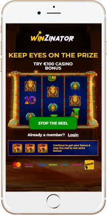 Winzinator Casino on Mobile