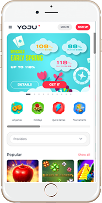 Brilliant Gaming at the YOJU Mobile Casino