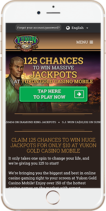 Yukon Gold Casino on Mobile