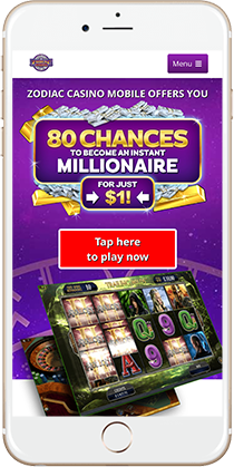 Zodiac Casino on Mobile